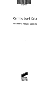 Camilo José Cela