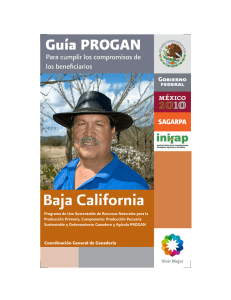 Guía PROGAN Baja California