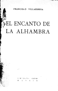 el encanto de la alhambra - Biblioteca Virtual de Andalucía
