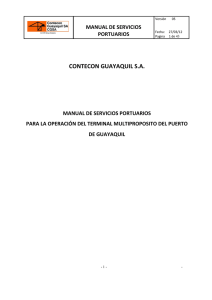 manual de servicios portuarios