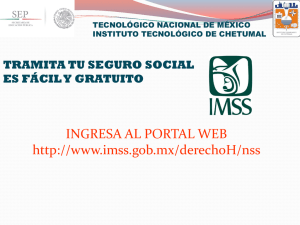 IMSS - Instituto Tecnológico de Chetumal