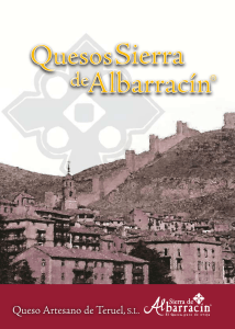 Descargar catálogo ES - Queso artesano de Teruel