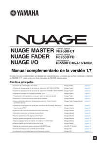 NUAGE V1.7 Manual complementario