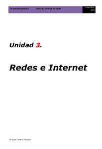 TIC Bachillerato. Unidad 2. RedeS
