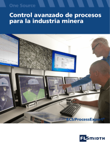 Control avanzado de procesos para la industria minera