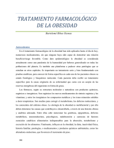 tratamiento farmacológico de la obesidad