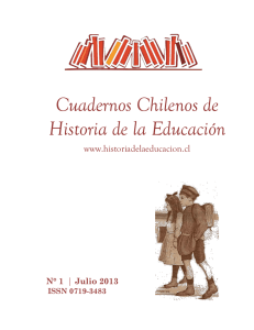 N° 1 - Cuadernos Chilenos de Historia de la Educación