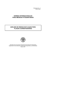 normas internacionales para medidas fitosanitarias análisis