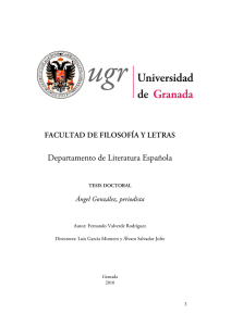 Departamento de Literatura Espa&ntilde;ola