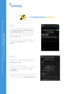 Configurando X-Lite 4