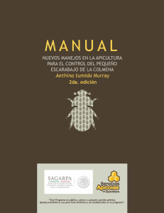 Manual "Nuevos manejos en la apicultura para el control