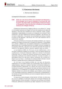 Orden de 7 de julio de 2016 - Boletín Oficial de la Región de Murcia