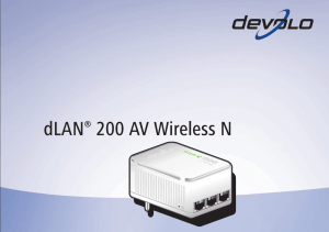 dLAN 200 AV Wireless N.book