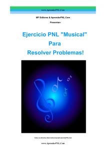 Ejercicio PNL "Musical" Para Resolver Problemas!