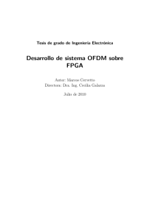 Desarrollo de Sistema OFDM sobre FPGA