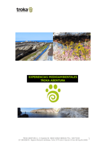 Dossier actividades medioambientales