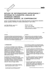 tesis ESTUDIO DE DEFORMACIONES INSTANTÁNEAS Y