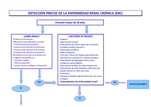 Detección precoz de la Enfermedad Renal Crónica (ERC)