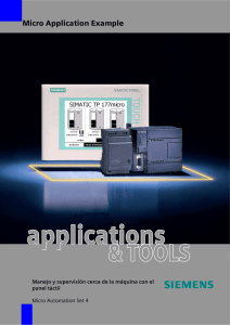 Micro Application Example - Siemens Industry Online Support