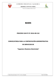 Bases CAS 07-2016 - Ing. Mecánico Electricista