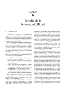 Estudio de la biocompatibilidad