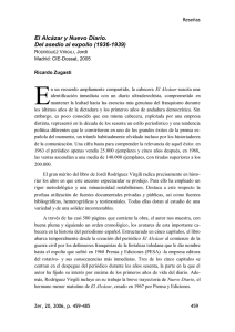 El Alcázar y Nuevo Diario. Del asedio al expolio (1936