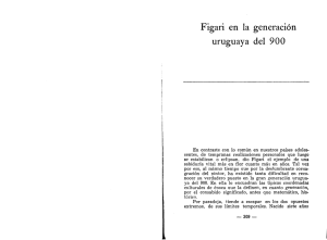 Figari en la generación uruguaya del 900