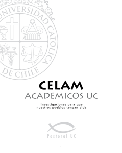 celam - Pastoral UC - Pontificia Universidad Católica de Chile
