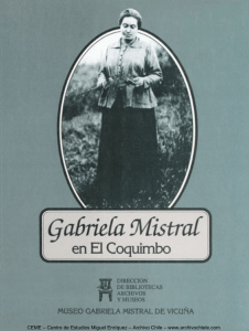 Gabriela Mistral en el Coquimbo, diario de La