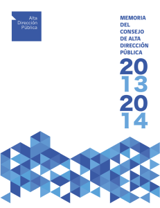 Año 2013 - 2014 - Servicio Civil