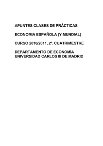 apuntes clases de prácticas economia española