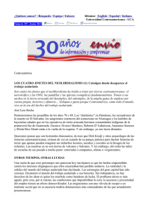 Los cuatro jinetes del neoliberalismo