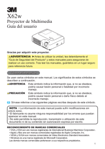 3M X62w