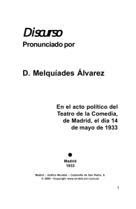 Discurso de Melquíades Álvarez