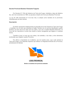 Decreto Provincial Bandera Flameante Fueguina