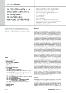 Resultados del proyecto SUPERPROP