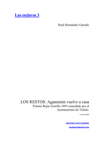 Agamenón vuelve a casa - Raúl Hernández Garrido