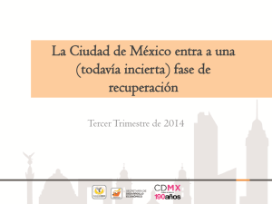 Presentación de PowerPoint - Reporte Económico de la CDMX