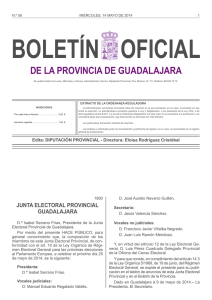 administracion municipal - Boletín Oficial de Guadalajara