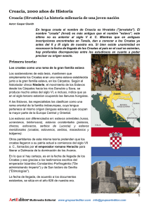 Croacia, 2000 años de Historia – VI Parte
