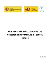 Vigilancia epidemiológica de las infecciones de transmisión sexual