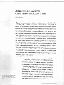 alrededor de orígenes - Revista de la Universidad de México