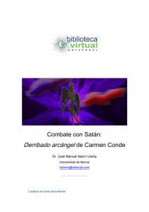 Derribado arcángel de Carmen Conde