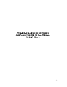 Arqueología de los moriscos: Bisarañas (Moral de