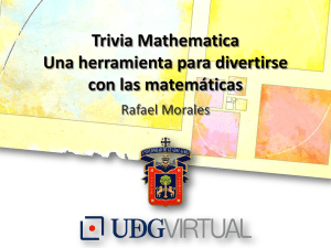 Trivia Mathematica