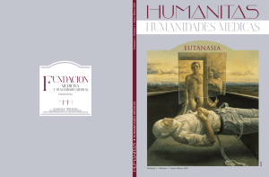 Revista Humanitas 1 - Fundación iatrós de humanidades médicas