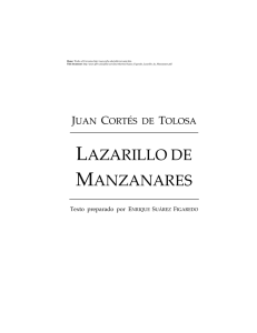 Lazarillo de Manzanares