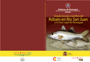 Estudio del robalo Río San Juan - Bio