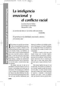 La inteligencia emocional y el conflicto racial