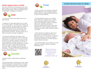 Solo Espalda Cuna - Children`s Advocacy and Protection Center of